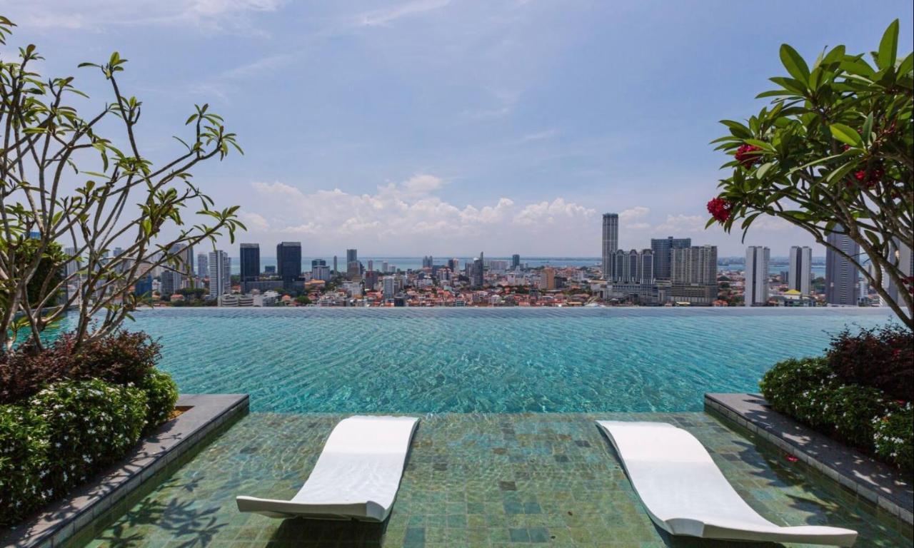 Skypool With Seaview 8Pax Beacon Executive Suites - Georgetown City Centre - 3Km To Komtar Exteriör bild