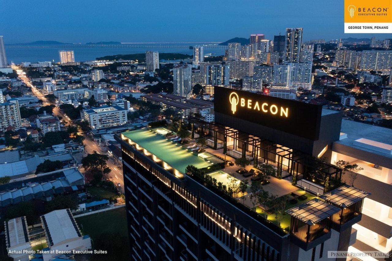 Skypool With Seaview 8Pax Beacon Executive Suites - Georgetown City Centre - 3Km To Komtar Exteriör bild